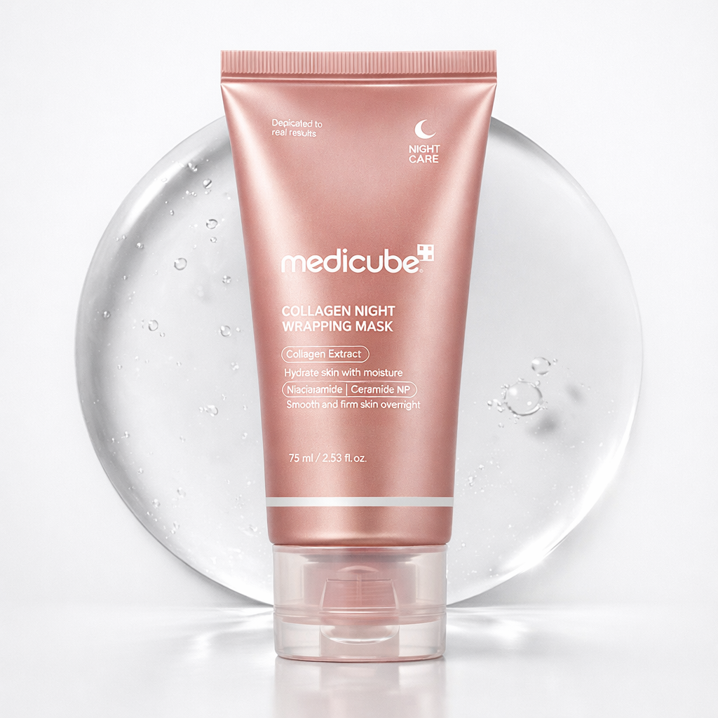 Medicube Pink Therapy Collagen Night Wrapping Face Mask