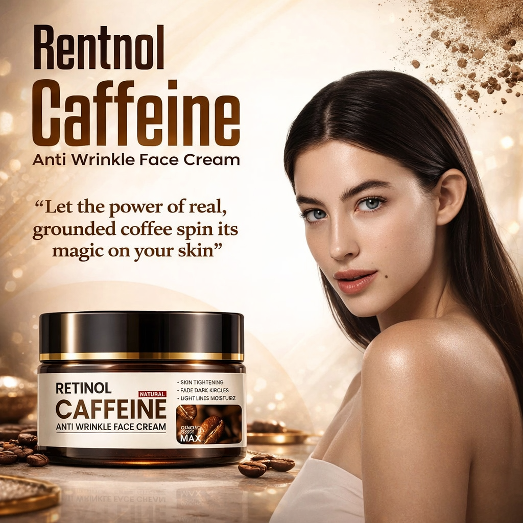 Retinol & Caffeine Anti-Wrinkle Face Cream